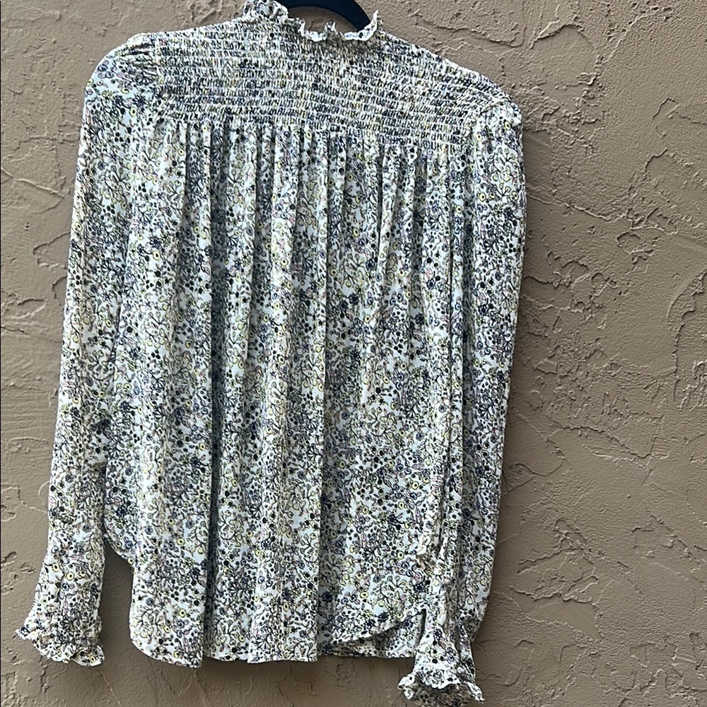 🎉3X HOST PICK🎉Free People Floral Print Lela Blouse - Picture 5 of 10